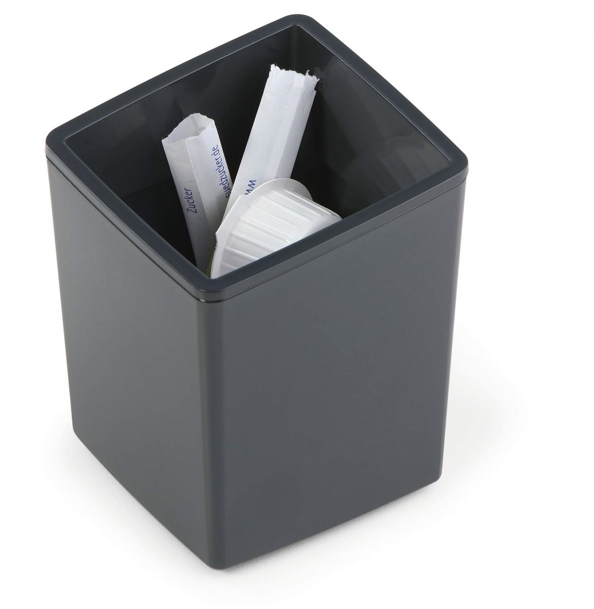 Coffee point bin  zwart durable