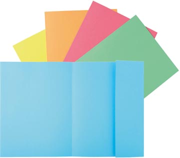 Exacompta chemise de classement Super 210, paquet de 50 pièces, couleurs assorties