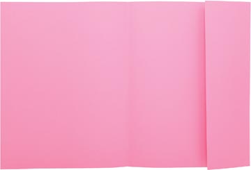 P.50 classeur super avec 1 rainure latérale a4 210 gr rose exacompta