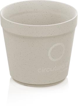 Conpax Circulware beker, 200 ml, PP, beige, pak van 36 stuks