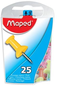 D.25 push pins assorti maped