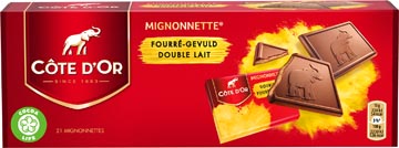 P.21 mignonette chocolat praliné emball´séparémentcote d'or