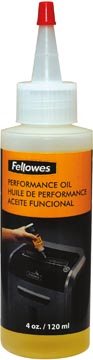 Fles 120 ml onderhoudsolie papiervernietiger fellowes