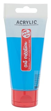Tube 75ml acrylverf briljant blauw talens
