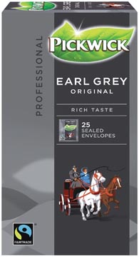 P.25 theezakjes earl grey fairtrade pickwick