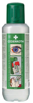 P.2 flessen oogspoelmiddel 500 ml cederroth