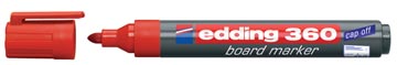 Witbordstift 360 rood edding