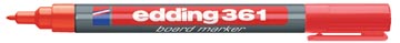 Edding whiteboardmarker e-361 rood