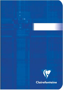 Cahier métrique carton ligné 96 pages 90gr a6 105 x 148 mm assorti clairefontaine