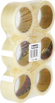 P.6 ruban emballage classic 50mm x 66m transparant scotch