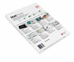 D.100 lamineeretuis mat 100 micron a4 gbc