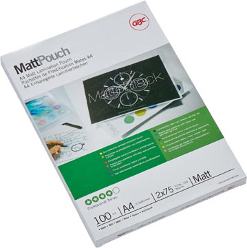 D.100 lamineeretuis mat 75 micron a4 gbc