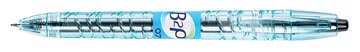 Pilot B2P gelroller, rétractable, pointe medium, 0,4 mm, noir