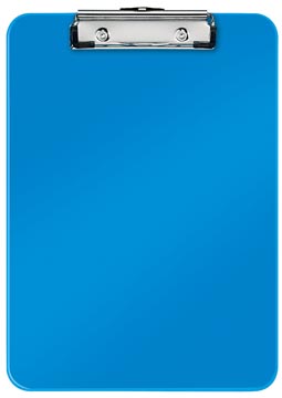 Klemplaat wow a4 blauw leitz