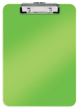 Leitz WOW plaque à pince, ft A4, vert