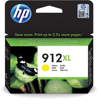 Hp cartouche d'encre 912 xl jaune