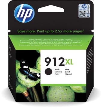 Hp cartouche d'encre 912 xl noir