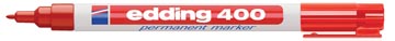 Permanent marker 400 rood edding