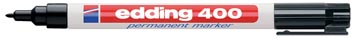 Permanent marker 400 zwart edding