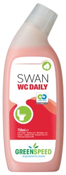 F.750 ml toiletreiniger swan wc daily dennenfris greenspeed