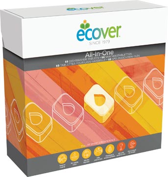 Boite 68 tablettes pour lave-vaisselle ecover