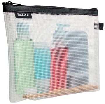 Pennenzak reisetui cosmetica wow 17 x 24 cm zwart leitz