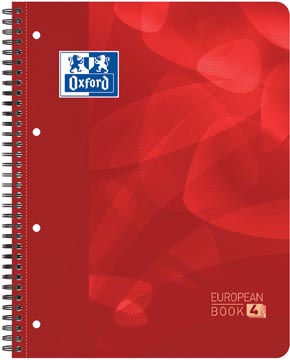 Spiraalschrift projectbook geruit q5 120 vel 90gr a4+ oxford