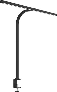 Lampe de bureau led strata noir unilux
