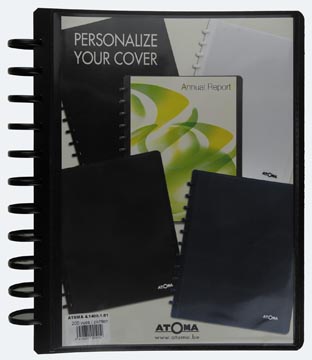Showalbum pp 100 tassen a4 assorti personaliseerbaar atoma