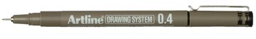 Fineliner drawing system noir 0,4 mm artline