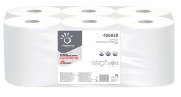 P.6 essuie-mains en papier centerfeed 292m 1-plis blanc papernet