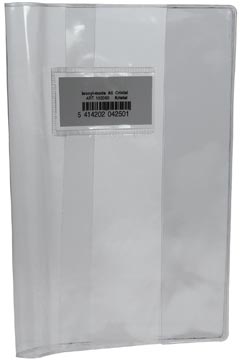 Protege-cahiers cahier (16.5x21cm) cristal