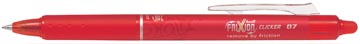 Intrekbare roller frixion ball clicker rood pilot