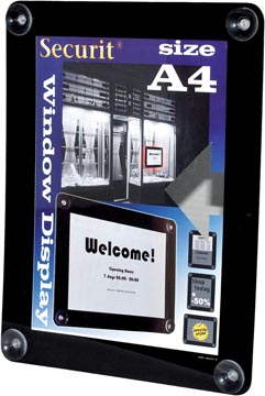 Porte-affiche a4 noir securit