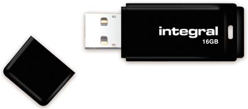 Usb 2.0 16 gb zwart integral