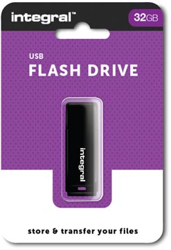 Usb2 32gb zwart integral