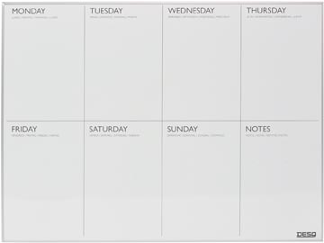 Desq magnetische weekplanner ft 45 X 60 cm