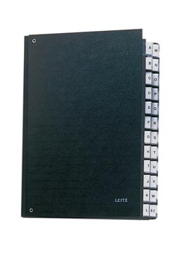 Voorordner a-z a4 zwart leitz