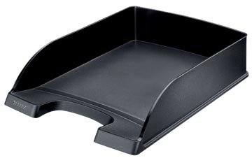Brievenbakje plus standaard a4 zwart leitz