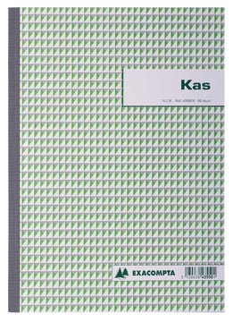 Kasboek nl ncr 2-voud 50 blad a4 exacompta