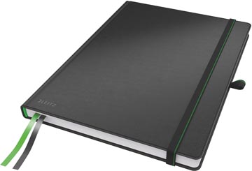Leitz Complete notitieboek, ft A4, harde kaft, gelijnd, zwart