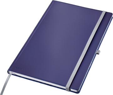 Leitz Style notitieboek, ft A4, harde kaft, gelijnd, blauw