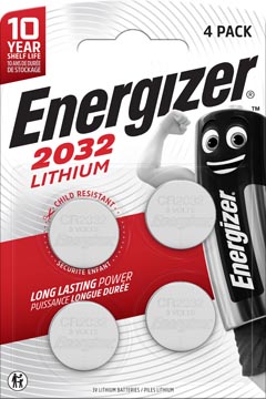 Energizer pile bout cr2032 bl4