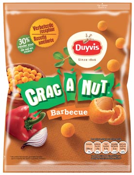 Z. 200 gr nootjes crac a nut barbecue duyvis
