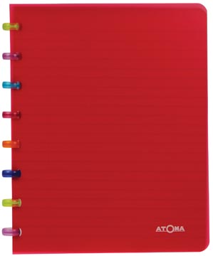 Schrift pp gelijnd 72 vel 90gr a5 tutti frutti atoma