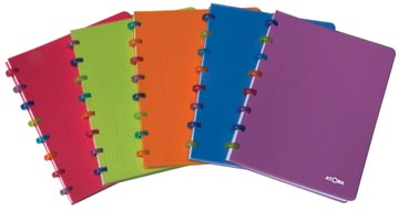 Schrift pp geruit 72 vel 90gr a5 tutti frutti atoma