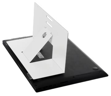 R-Go Riser Attachable support pour ordinateur portable, blanc