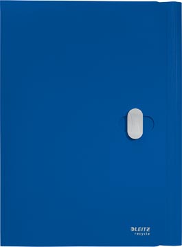 Leitz Recycle klepmap, uit PP, ft A4, blauw