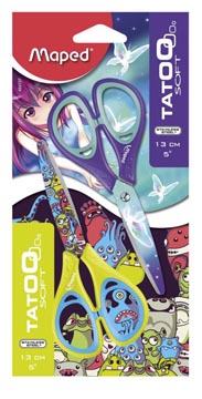 Maped ciseaux Tatoo Child blister de 2 pièces
