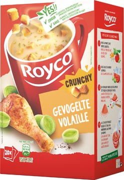 P.20 soupe volaille avec croutons royco